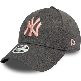Sapkák ívelt szürke állítható rosa 9FORTY Tech Jersey New York Yankees MLB New Era
