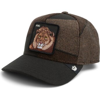 Sapkák ívelt barna snapback Sartorial King Patchwork The Farm Goorin Bros.