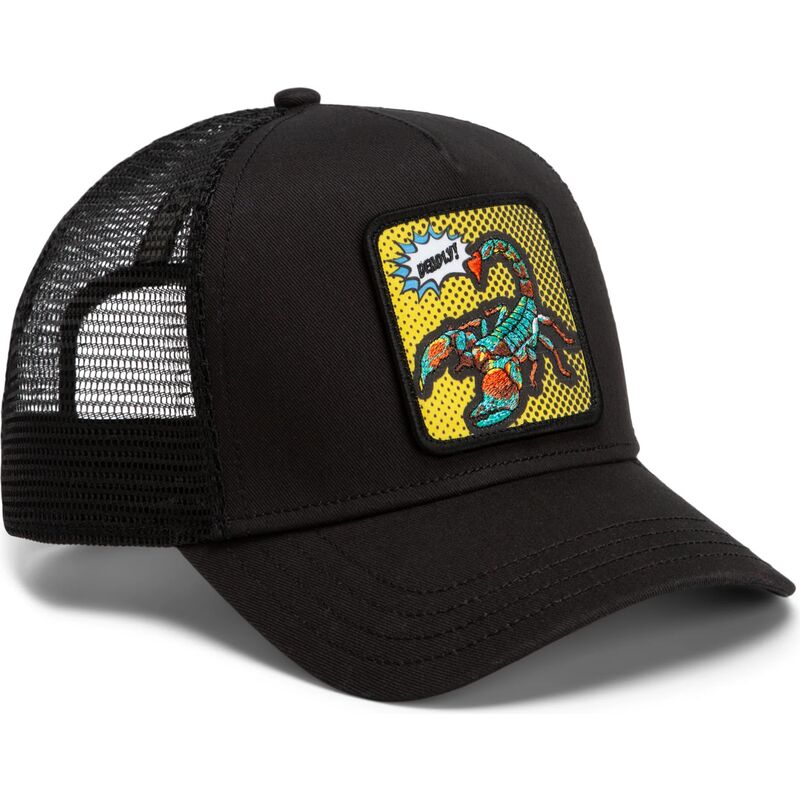 sapkak-ivelt-fekete-snapback-deadly-scorpion-pop-art-strikes-back-the-farm-goorin-bros
