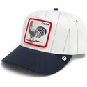 sapkak-ivelt-szurke-snapback-pinstripe-rooster-cock-playmakers-the-farm-goorin-bros