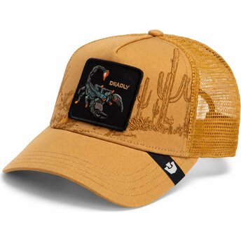 Sapkák ívelt barna snapback Scorpion Badlands Deadly The Farm Goorin Bros.
