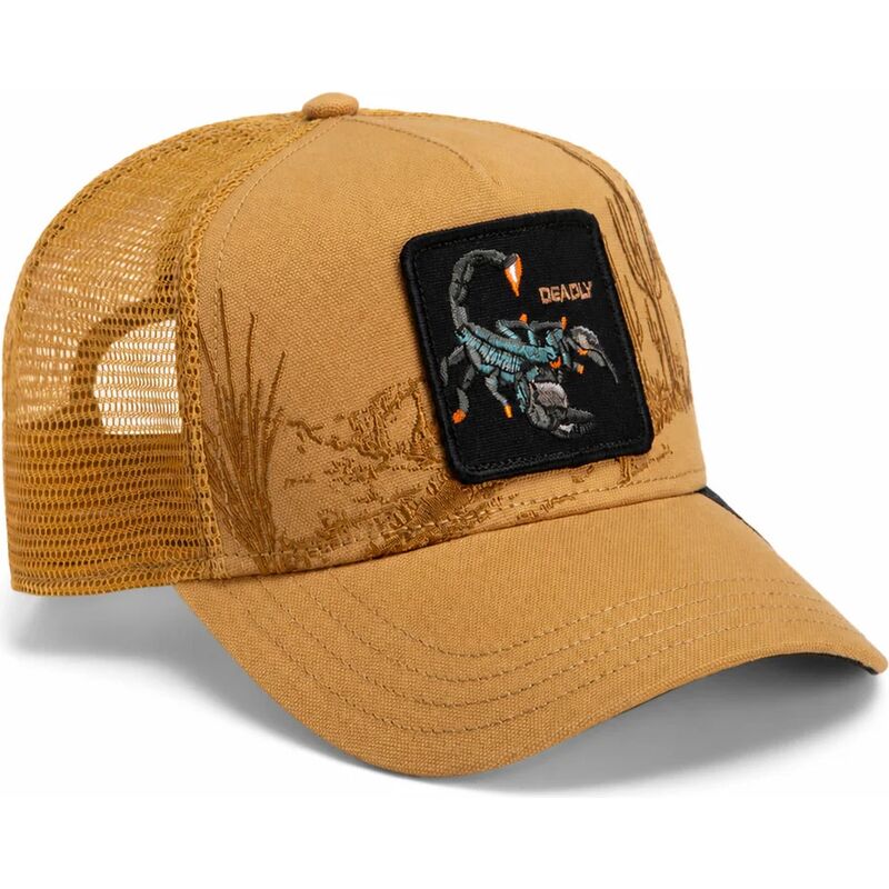 sapkak-ivelt-barna-snapback-scorpion-badlands-deadly-the-farm-goorin-bros