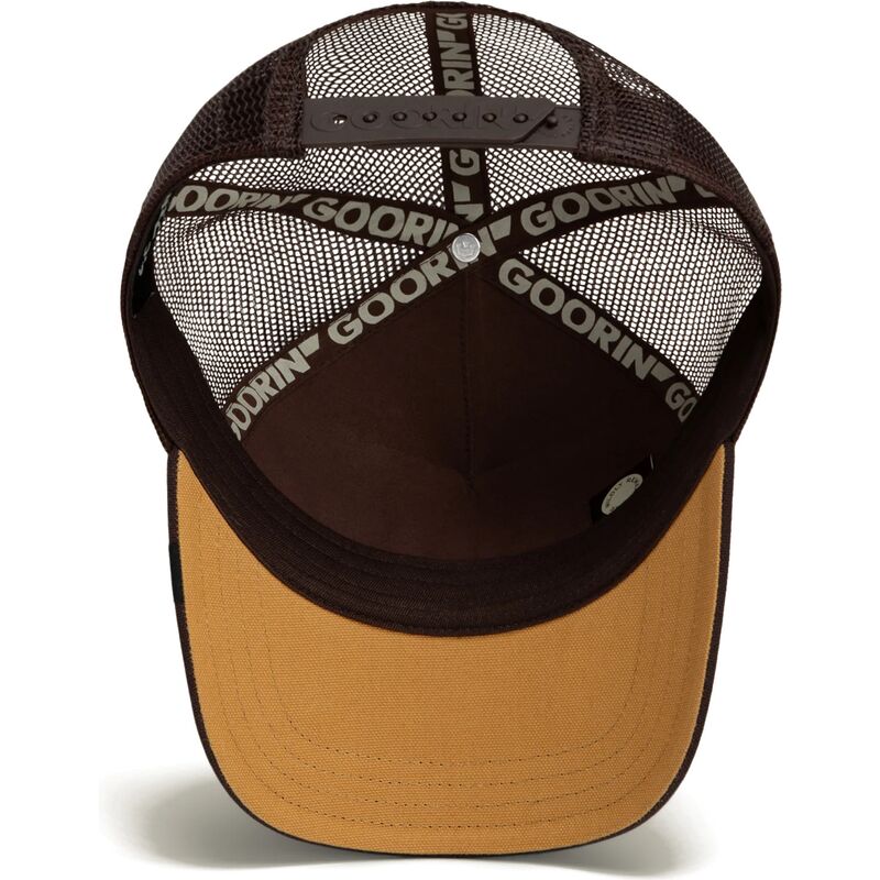 sapkak-ivelt-barna-snapback-skull-badlands-dead-the-farm-goorin-bros sapkak-ivelt-barna-snapback-skull-badlands-dead-the-farm-goorin-bros