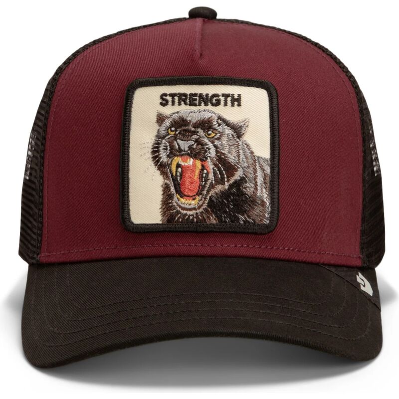 sapkak-ivelt-piros-snapback-strength-panther-original-recipe-the-farm-goorin-bros