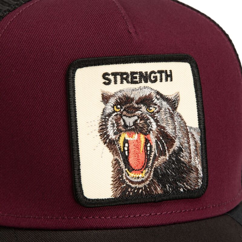 sapkak-ivelt-piros-snapback-strength-panther-original-recipe-the-farm-goorin-bros