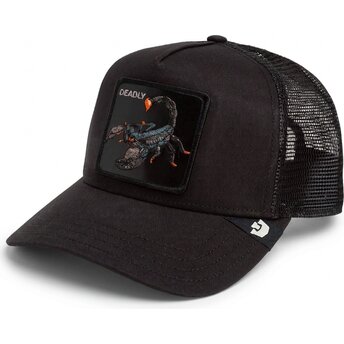 Sapkák ívelt fekete snapback Deadly Scorpion Original Recipe The Farm Goorin Bros.