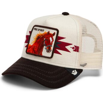 Sapkák ívelt krémszínű snapback Canyon Free Spirit Trailblazer The Farm Goorin Bros.