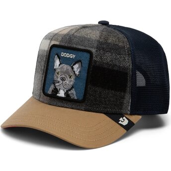 Sapkák ívelt többszínű snapback Brit Frenchie Check, Mate Dodgy The Farm Goorin Bros.