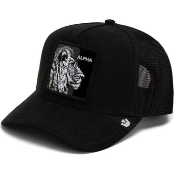 Sapkák ívelt fekete snapback Black Out Lion Blackened Metallic Alpha The Farm Goorin Bros.
