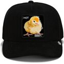 sapkak-ivelt-fekete-snapback-black-out-chick-blackened-metallic-hot-the-farm-goorin-bros