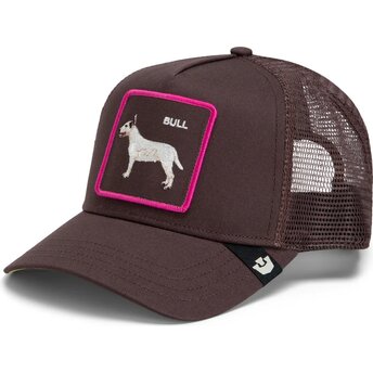 Sapkák ívelt barna snapback Shadow Bull Terrier Off The Leash The Farm Goorin Bros.