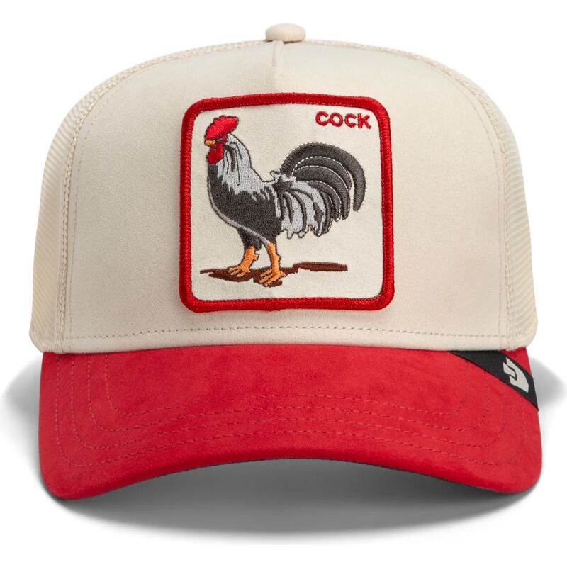 sapkak-ivelt-piros-snapback-the-suede-rooster-microsuede-cock-the-farm-goorin-bros