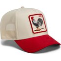 sapkak-ivelt-piros-snapback-the-suede-rooster-microsuede-cock-the-farm-goorin-bros