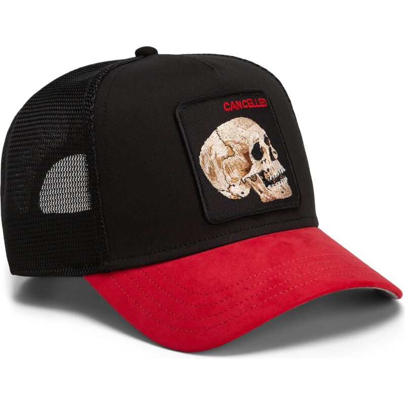 sapkak-ivelt-fekete-snapback-cancelled-skull-microsuede-the-farm-goorin-bros sapkak-ivelt-fekete-snapback-cancelled-skull-microsuede-the-farm-goorin-bros