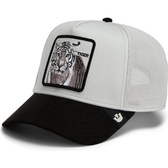 Sapkák ívelt szürke snapback Suede Tiger Microsuede The Farm Goorin Bros.