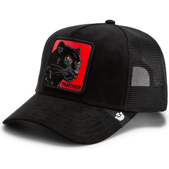 Sapkák ívelt fekete snapback Nera Rossa Microsuede The Farm Goorin Bros.
