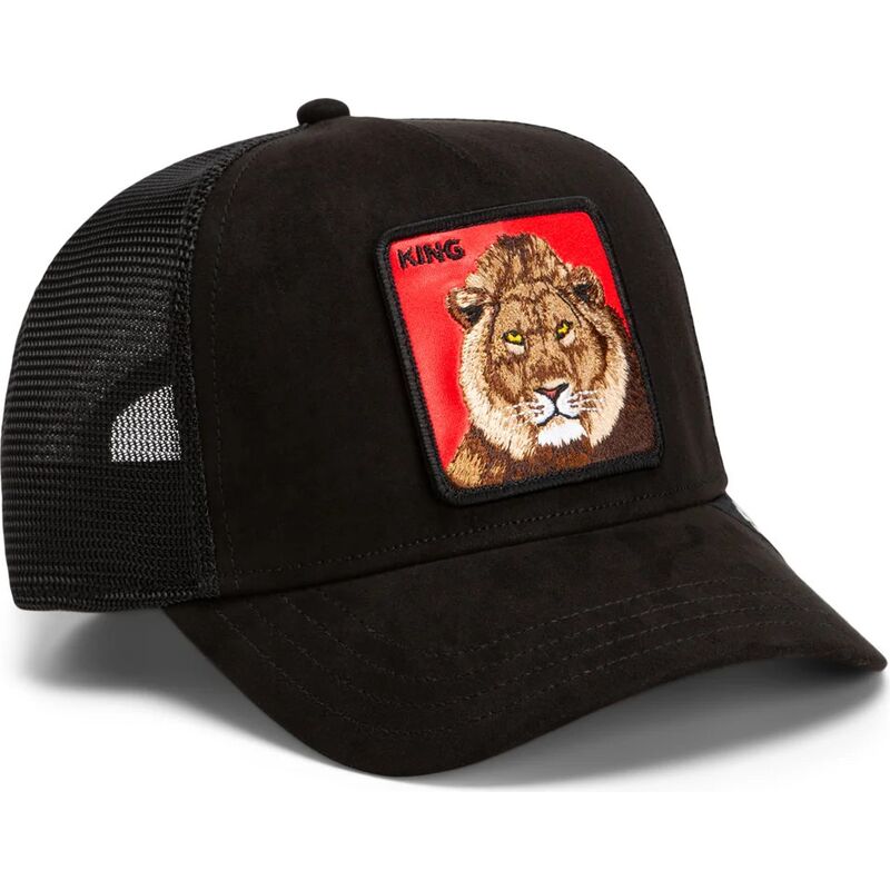 sapkak-ivelt-fekete-snapback-re-leone-rosso-microsuede-king-the-farm-goorin-bros sapkak-ivelt-fekete-snapback-re-leone-rosso-microsuede-king-the-farm-goorin-bros