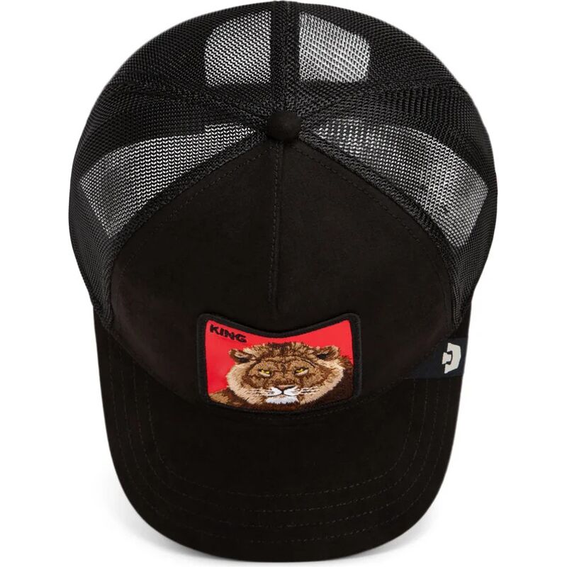 sapkak-ivelt-fekete-snapback-re-leone-rosso-microsuede-king-the-farm-goorin-bros sapkak-ivelt-fekete-snapback-re-leone-rosso-microsuede-king-the-farm-goorin-bros