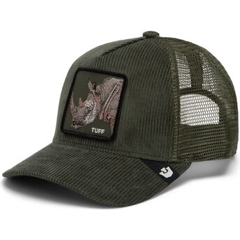Sapkák ívelt zöld snapback Corduroy Tuff Ridgeline The Farm Goorin Bros.