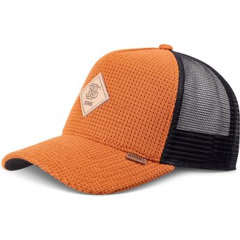 Sapkák ívelt narancssárga snapback HFT Knitted Fab Djinns