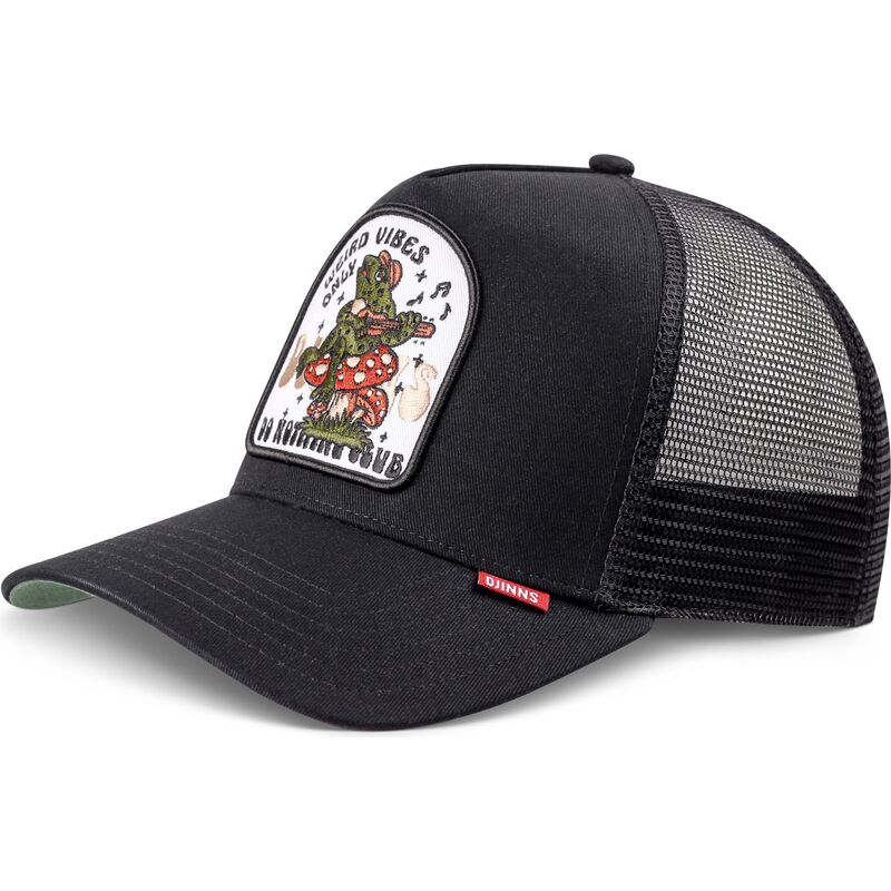 sapkak-ivelt-fekete-snapback-hft-do-nothing-club-weird-vibes-frog-djinns