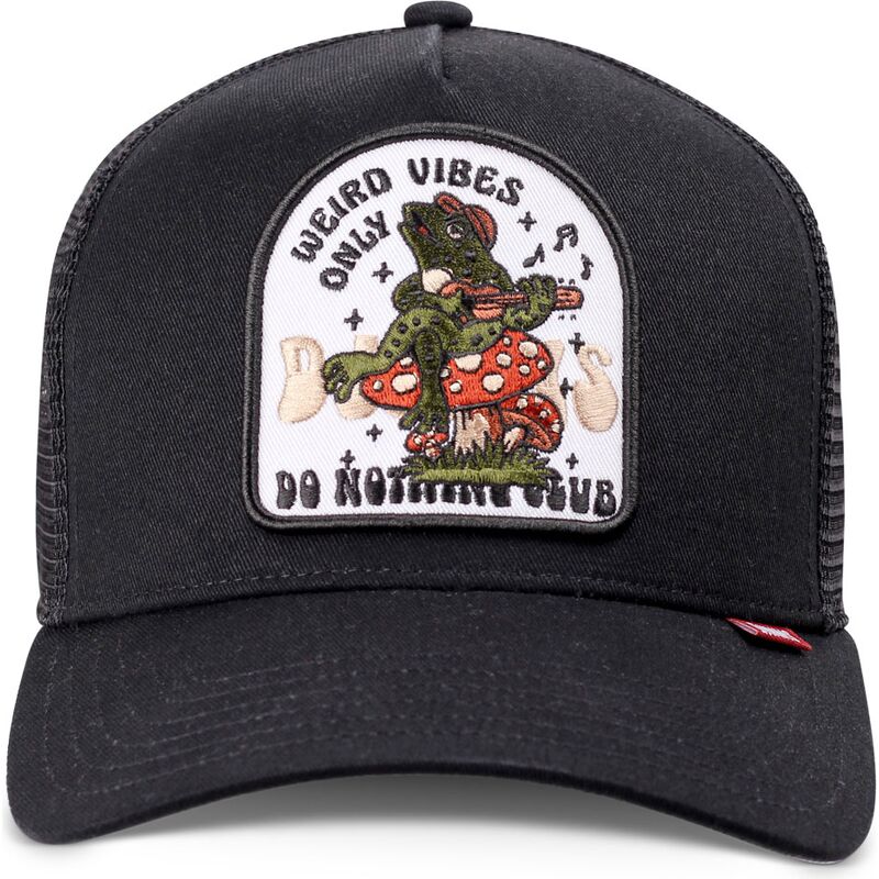 sapkak-ivelt-fekete-snapback-hft-do-nothing-club-weird-vibes-frog-djinns