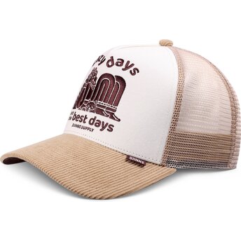 Sapkák ívelt khaki snapback HFT Lazy Days Djinns