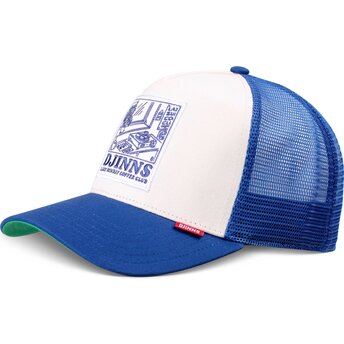 Sapkák ívelt kék snapback LSCC Lazy Sunday Coffee Club Record Djinns