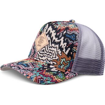 Sapkák ívelt többszínű snapback HFT Color Explo Djinns