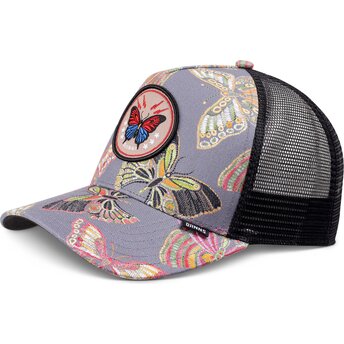 Sapkák ívelt többszínű snapback HFT Butterfly Linen Djinns