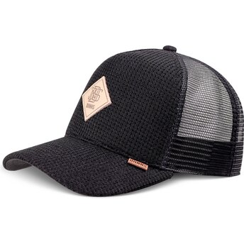 Sapkák ívelt fekete snapback HFT Knitted Fab Djinns