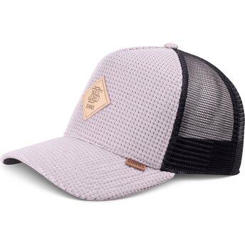 Sapkák ívelt szürke snapback HFT Knitted Fab Djinns