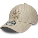 sapkak-ivelt-bezs-allithato-9forty-pu-weave-new-york-yankees-mlb-new-era
