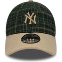sapkak-ivelt-zold-allithato-9twenty-mix-check-new-york-yankees-mlb-new-era