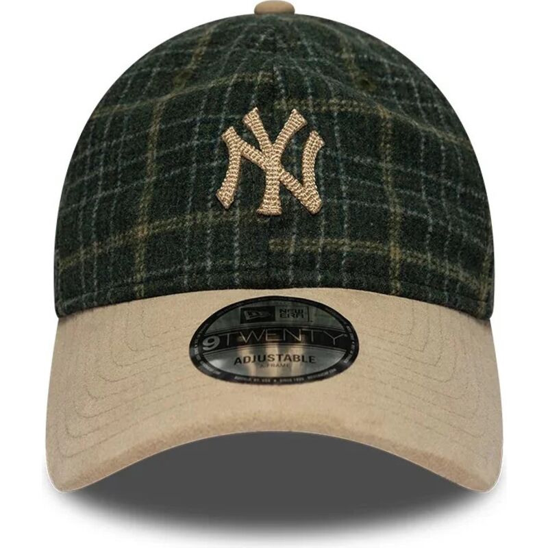 sapkak-ivelt-zold-allithato-9twenty-mix-check-new-york-yankees-mlb-new-era