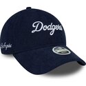 sapkak-ivelt-sotetkek-allithato-9twenty-cord-script-los-angeles-dodgers-mlb-new-era
