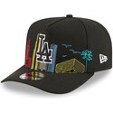 sapkak-ivelt-fekete-snapback-9fifty-a-frame-precurved-skyline-los-angeles-dodgers-mlb-new-era