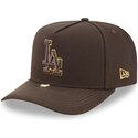 sapkak-ivelt-barna-snapback-9fifty-a-frame-precurved-visor-pin-los-angeles-dodgers-mlb-new-era