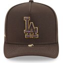 sapkak-ivelt-barna-snapback-9fifty-a-frame-precurved-visor-pin-los-angeles-dodgers-mlb-new-era