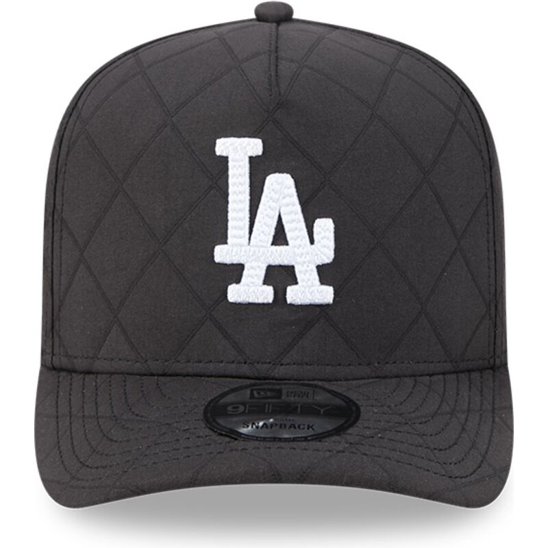 sapkak-ivelt-fekete-snapback-9fifty-a-frame-precurved-checkered-los-angeles-dodgers-mlb-new-era