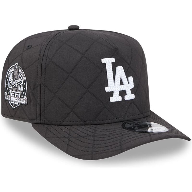 sapkak-ivelt-fekete-snapback-9fifty-a-frame-precurved-checkered-los-angeles-dodgers-mlb-new-era