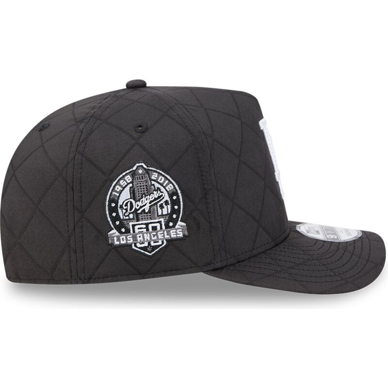 sapkak-ivelt-fekete-snapback-9fifty-a-frame-precurved-checkered-los-angeles-dodgers-mlb-new-era