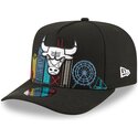 sapkak-ivelt-fekete-snapback-9fifty-a-frame-precurved-skyline-chicago-bulls-nba-new-era