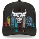 sapkak-ivelt-fekete-snapback-9fifty-a-frame-precurved-skyline-chicago-bulls-nba-new-era