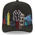 sapkak-ivelt-fekete-snapback-9fifty-a-frame-precurved-skyline-new-york-yankees-mlb-new-era