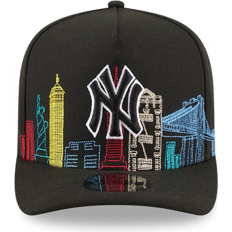 sapkak-ivelt-fekete-snapback-9fifty-a-frame-precurved-skyline-new-york-yankees-mlb-new-era