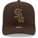 sapkak-ivelt-barna-snapback-9fifty-a-frame-precurved-visor-pin-chicago-white-sox-mlb-new-era