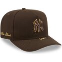 sapkak-ivelt-barna-snapback-9fifty-a-frame-precurved-visor-pin-new-york-yankees-mlb-new-era