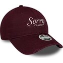 sapkak-ivelt-piros-allithato-9twenty-slogan-sorry-i-m-late-new-era