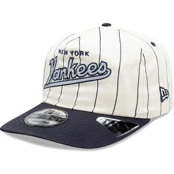 Sapkák ívelt sötétkék snapback 19TWENTY Pinstripe New York Yankees MLB New Era